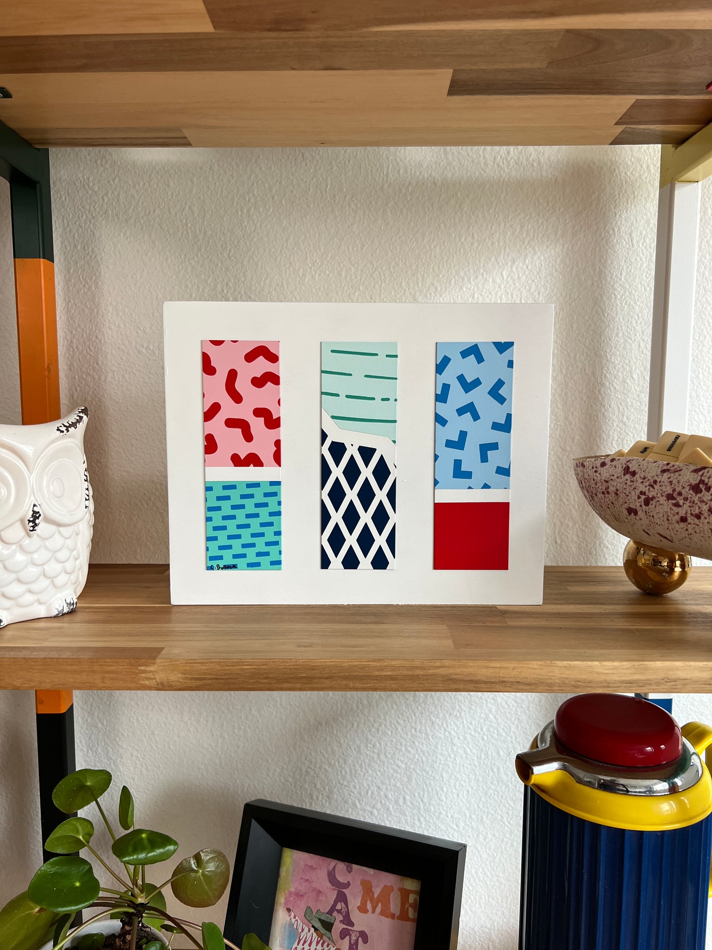 Triptych Sketch Painting - 8" X 10" - #7