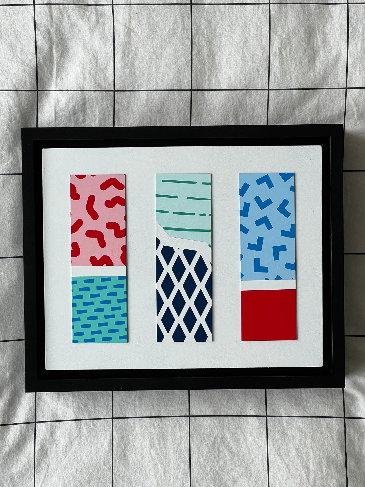 Milan Triptych Painting #5