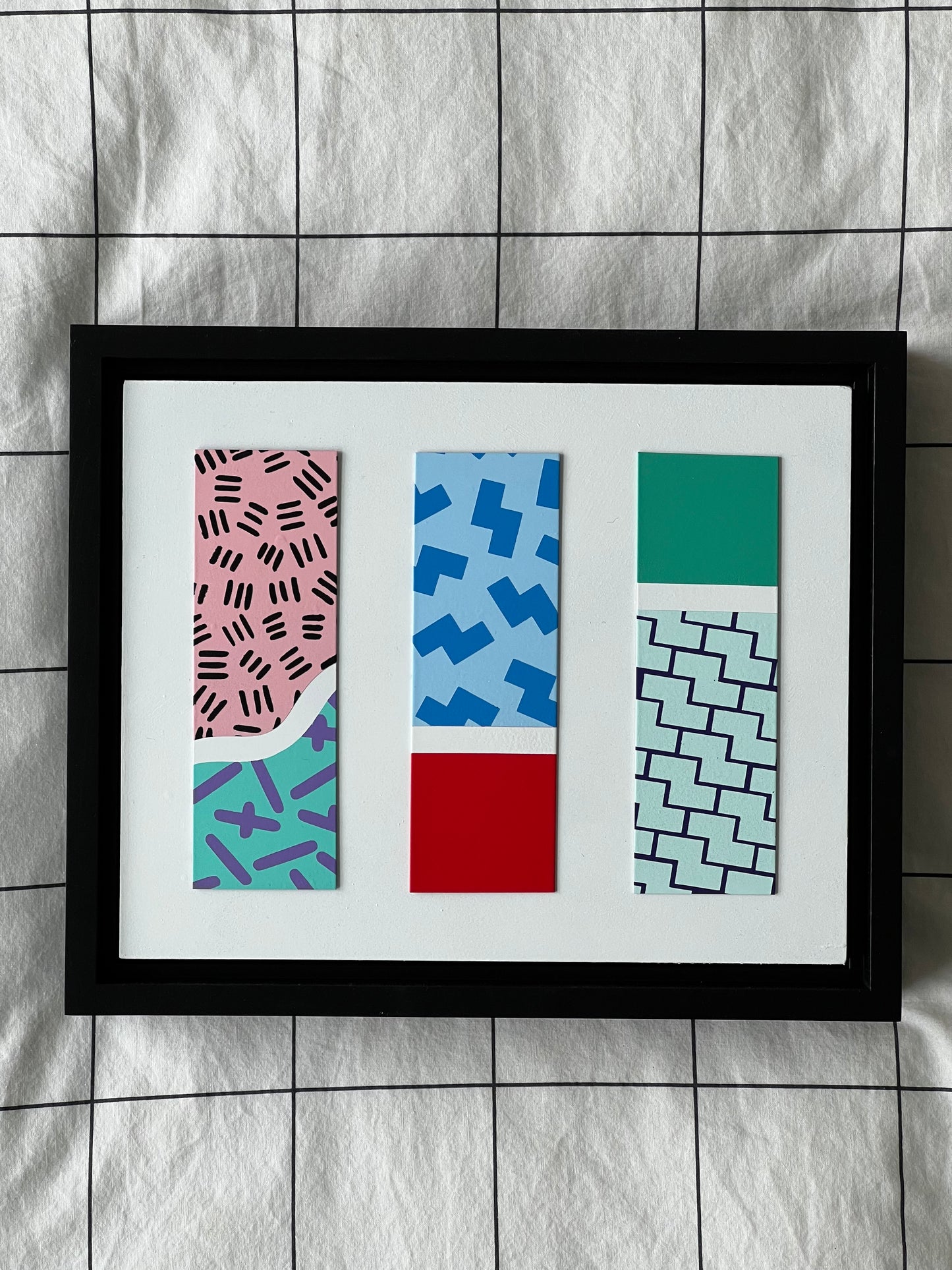 Milan Triptych Painting #6