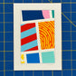Color-Pattern Map Prints - Scaled Up