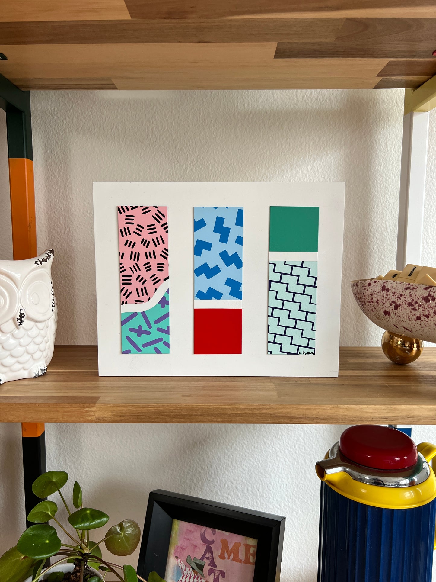 Triptych Sketch Painting - 8" X 10" - #2