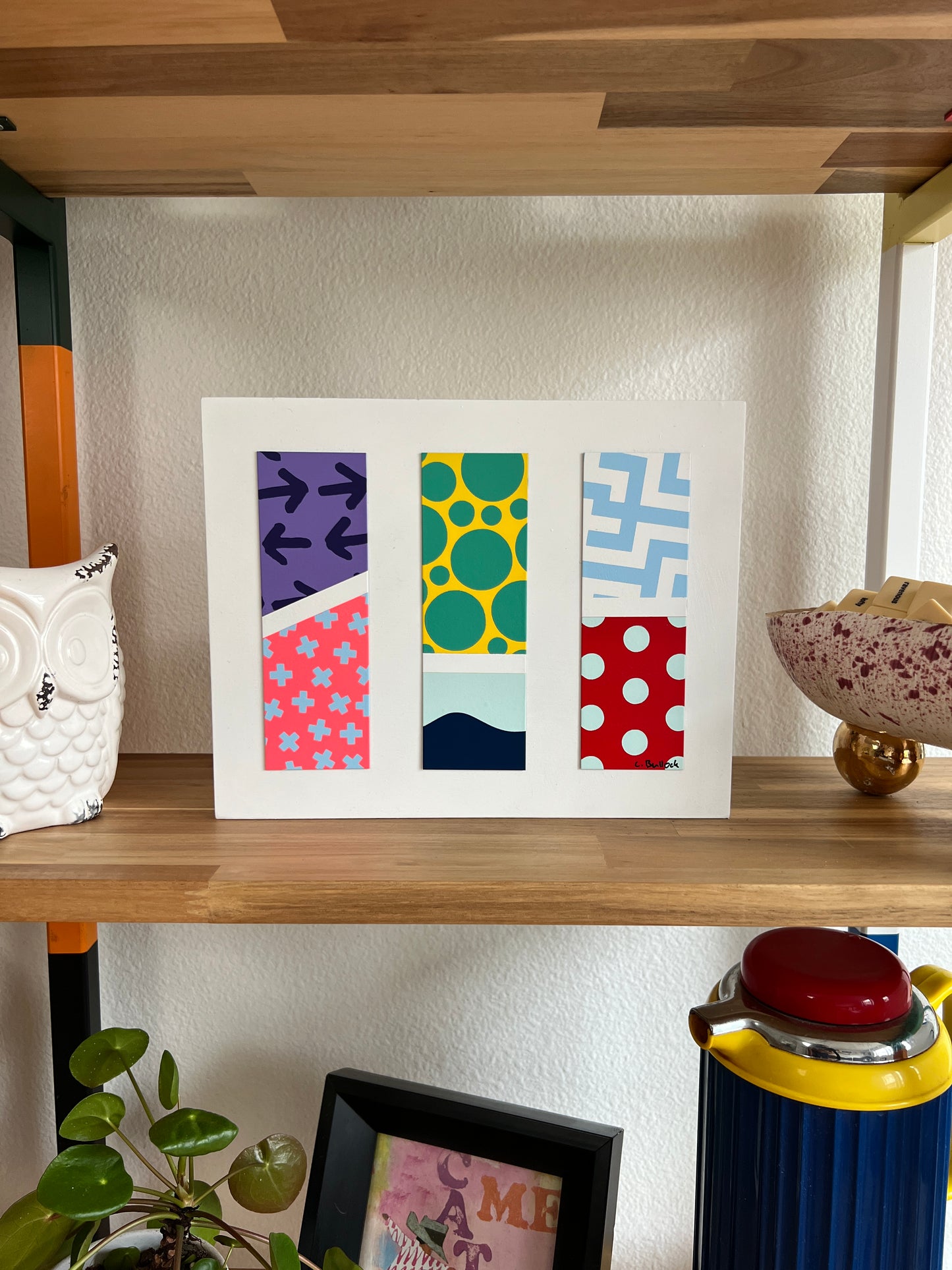 Triptych Sketch Painting - 8" X 10" - #3