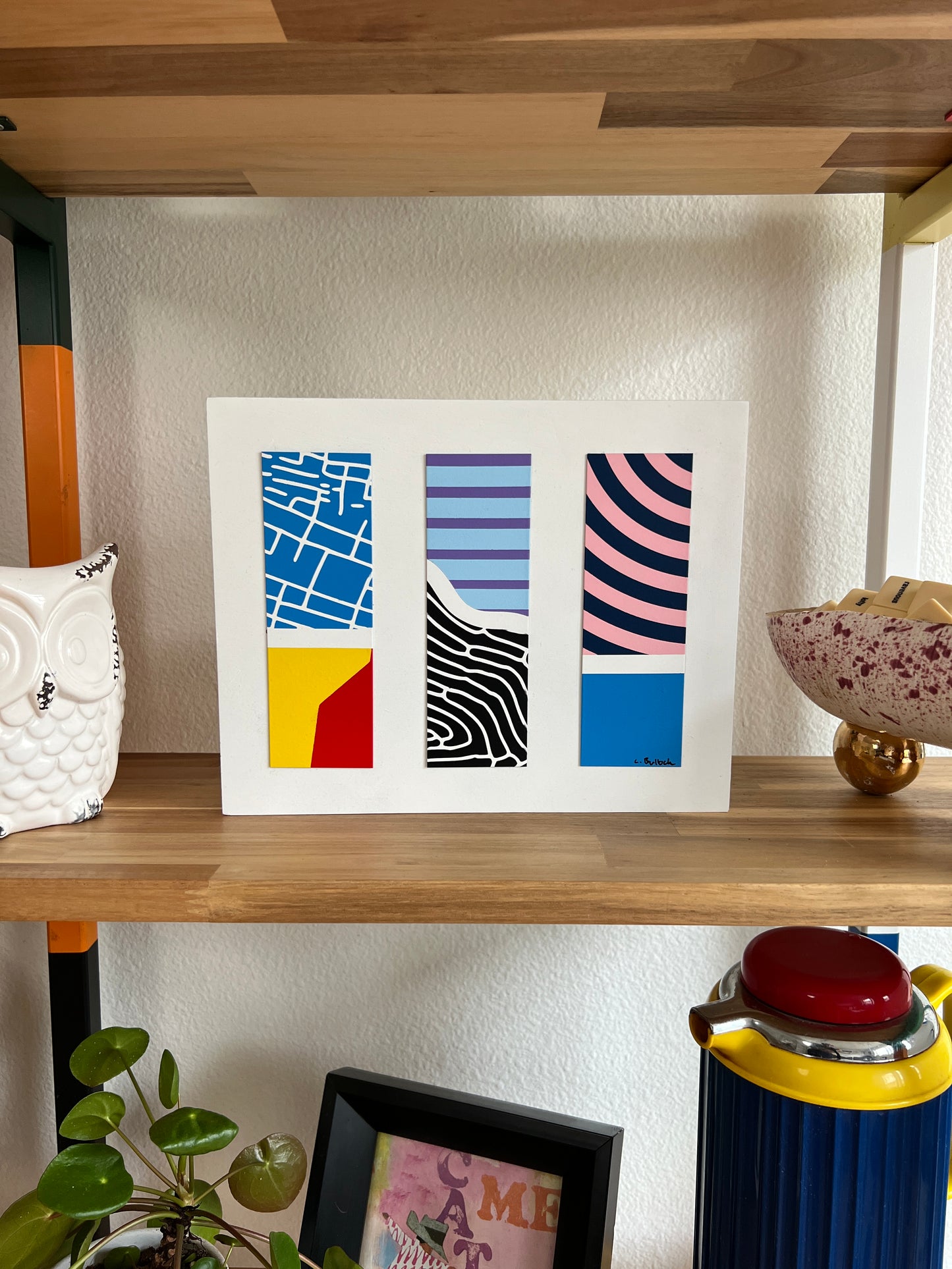 Triptych Sketch Painting - 8" X 10" - #5