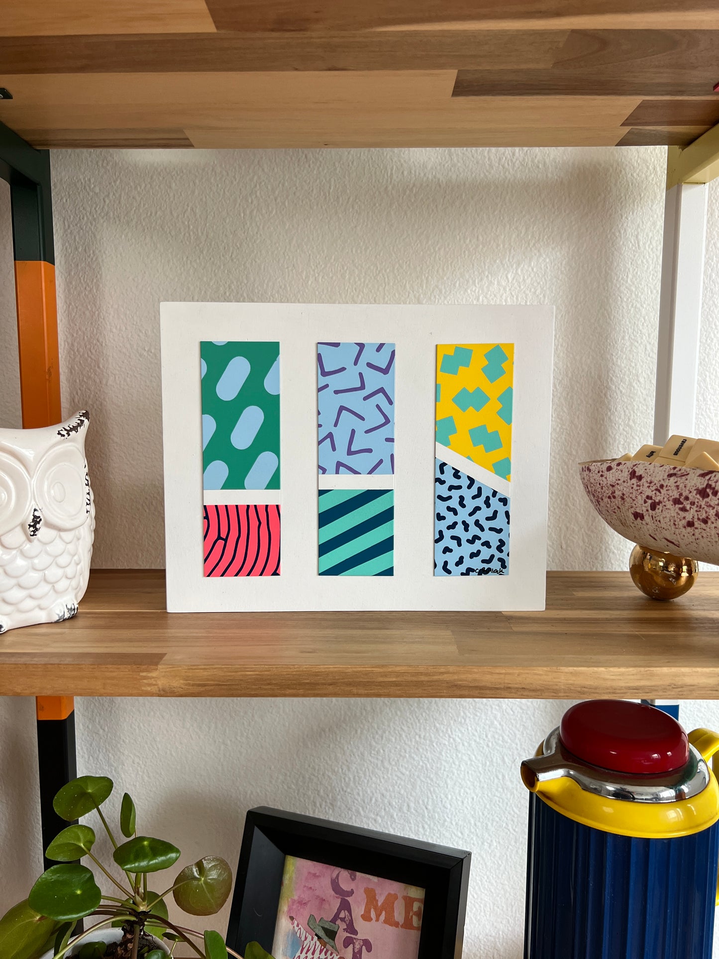 Triptych Sketch Painting - 8" X 10" - #6