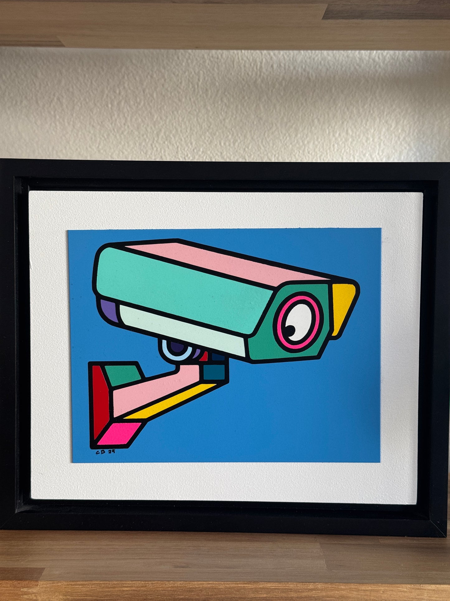 Camera 4 Painting - 8" X 10" #2