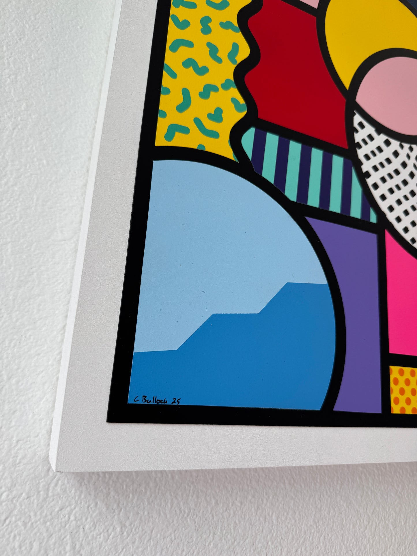 Signature Painting by Curtis Bullock - 15" X 30"