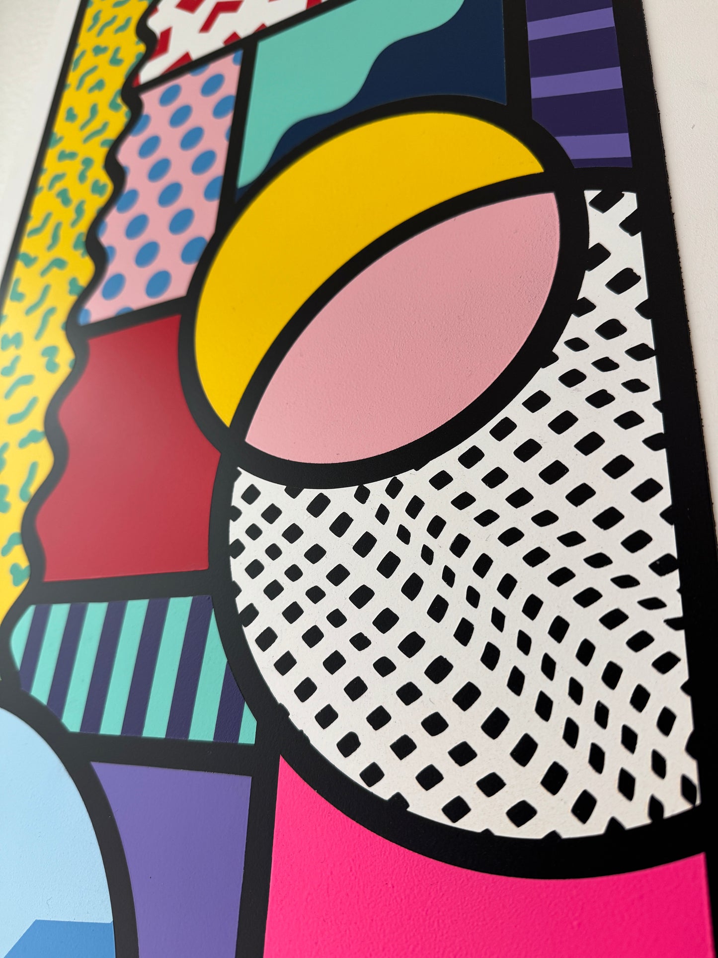 Signature Painting by Curtis Bullock - 15" X 30"