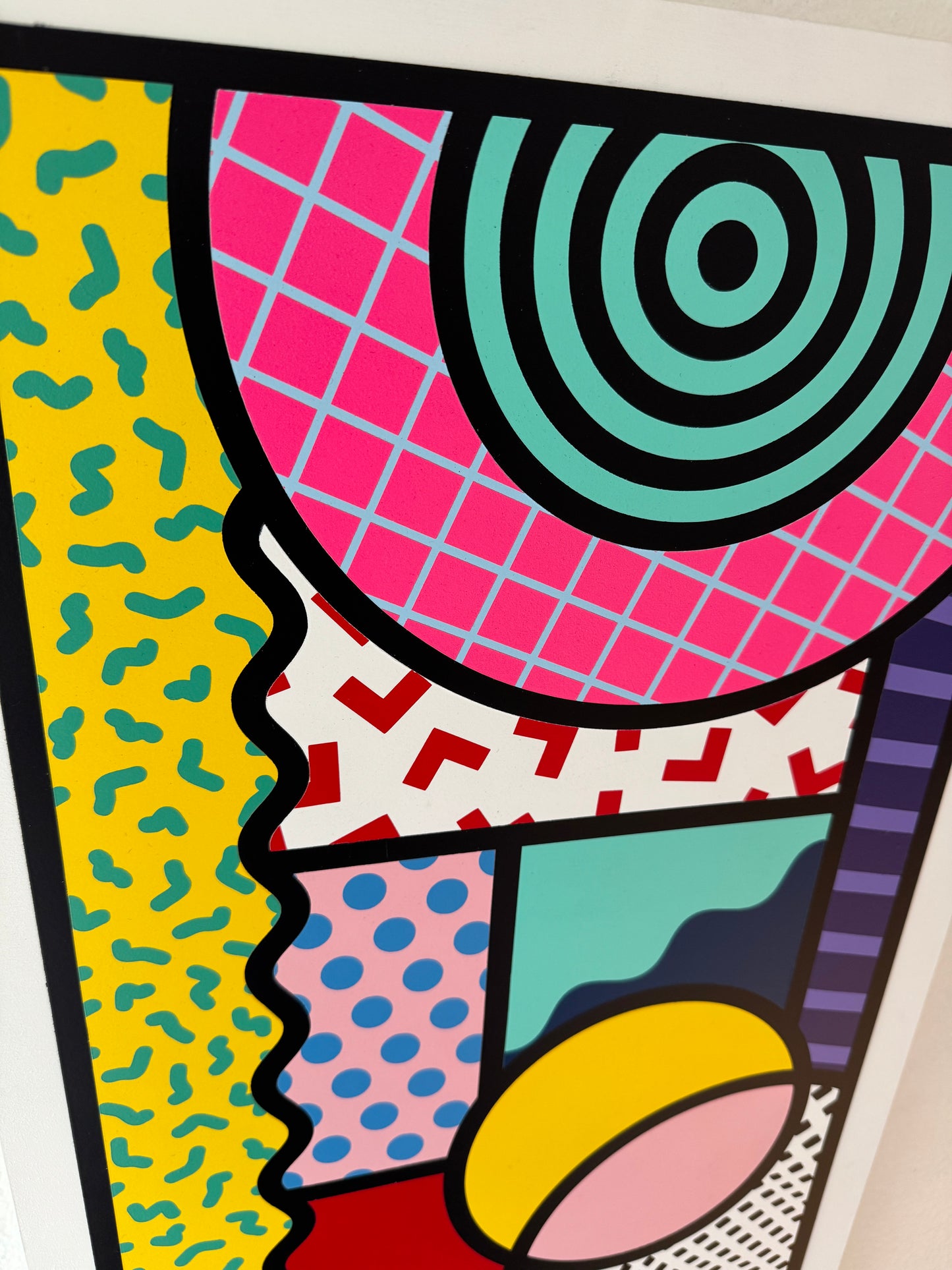 Signature Painting by Curtis Bullock - 15" X 30"