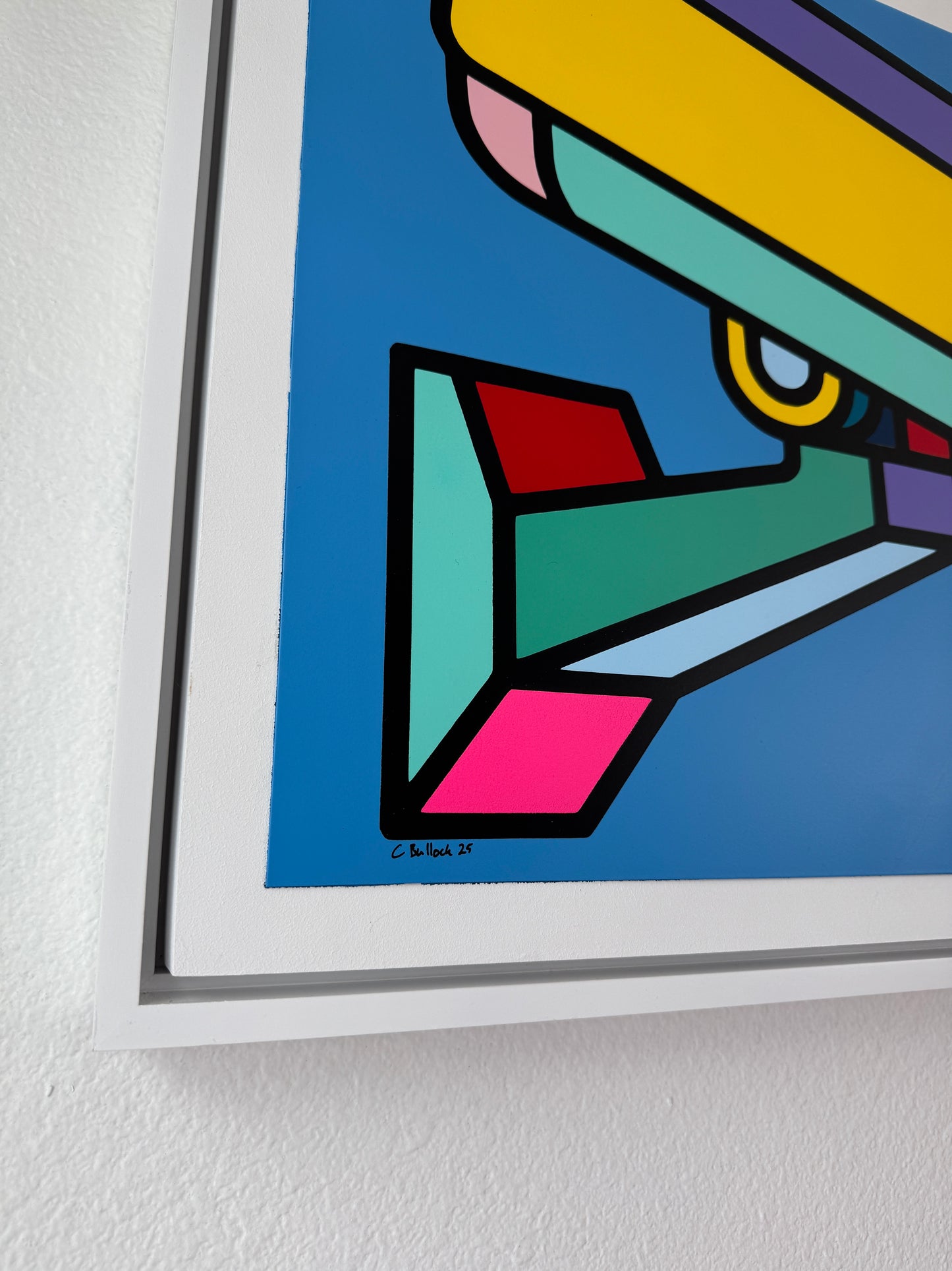 Camera 4 Painting by Curtis Bullock - 24" X 18"