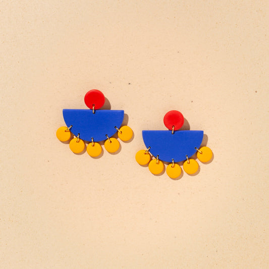 Fantasia earrings | Blu