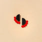 Fantasia earrings | Black
