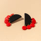 Fantasia earrings | Black