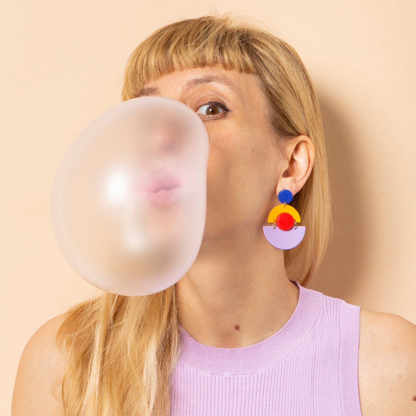 Fantasia earrings | Double